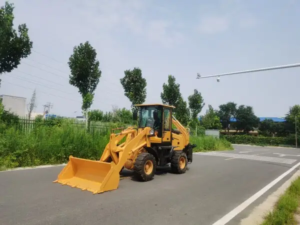 China High-Efficiency Mini Loader Busy at Both Ends