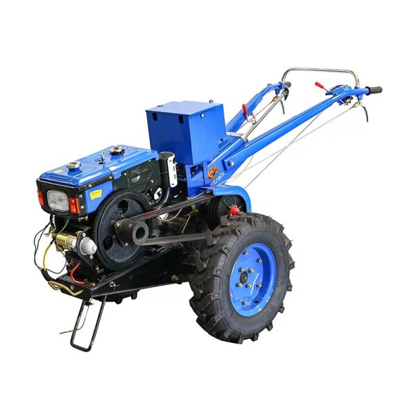 Walk Behind Tractor for Snow Removal with Plow Attachment