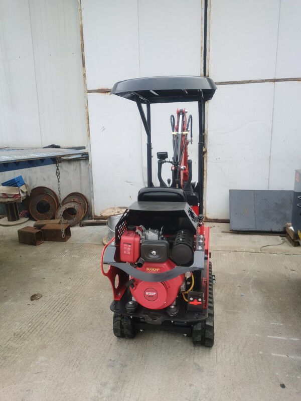 Construction Building Digger Mini Excavator Log Grapple
