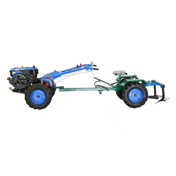 Compact Walk Behind Tractor for Small Farm Operations